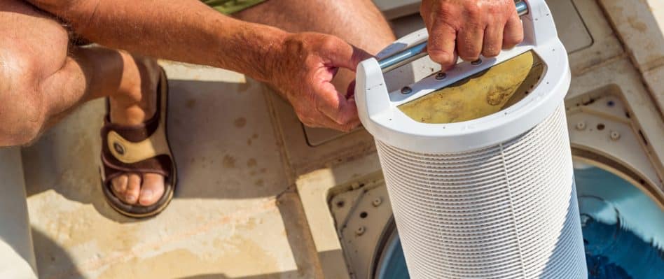 how to clean a pool filter